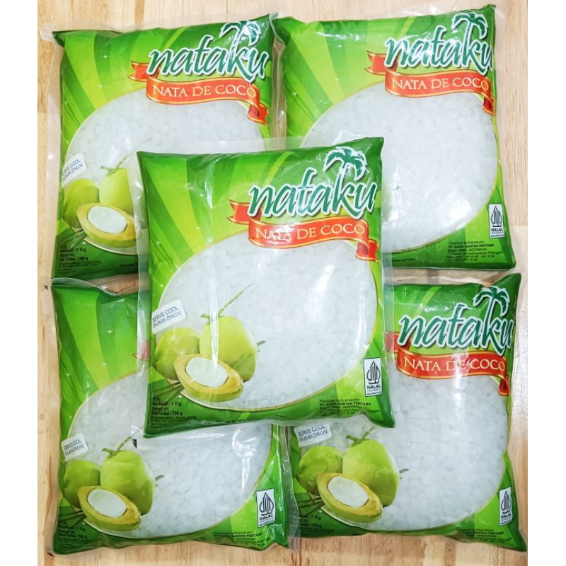 

NATAKU NATA DE COCO 1KG POTONGAN MINI