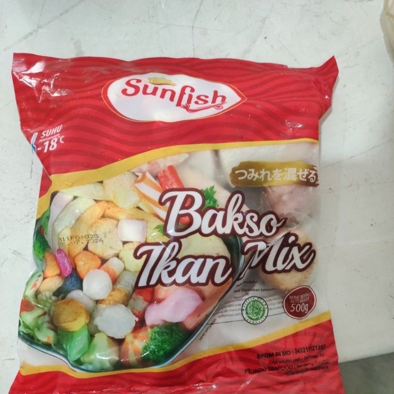 

sunfish bakso ikan mix