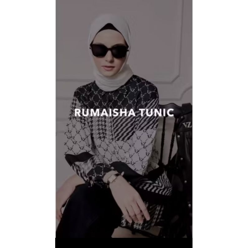 SALE NEW Rumaisha tunic by VZ Vivi Zubedi Black