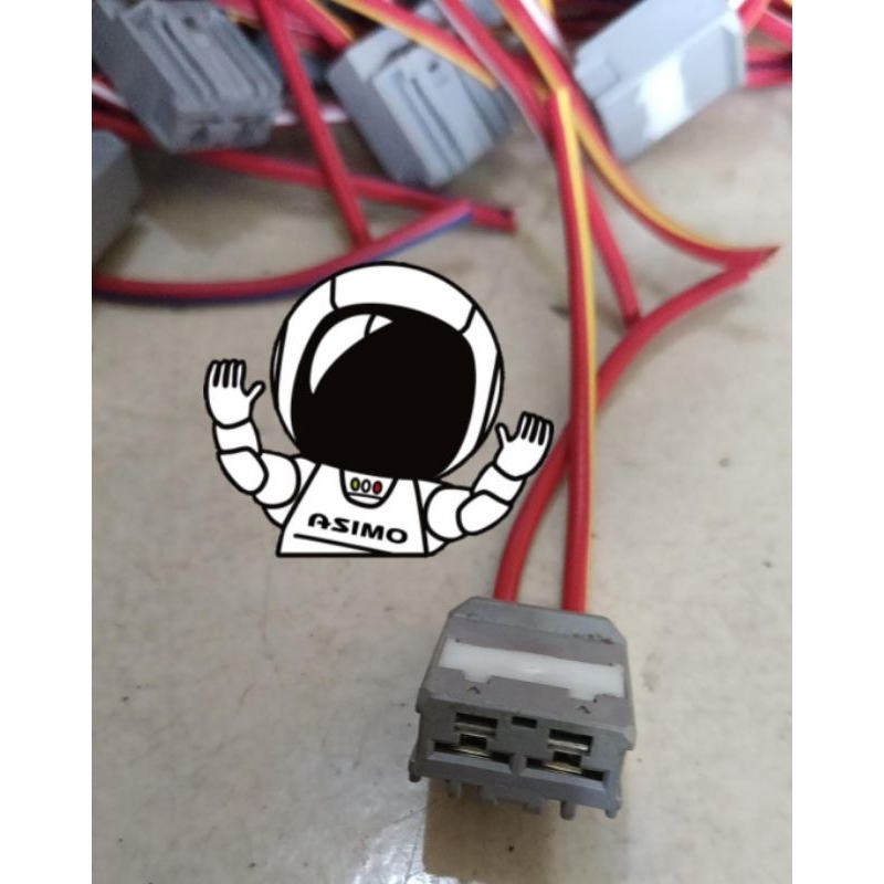 soket pin 2 Original Daihatsu ayla sigra luxio Sirion Rocky terios zebra espass granmax max Xenia Si