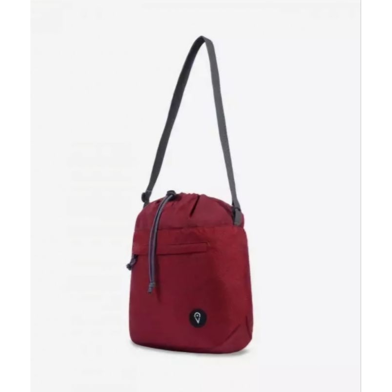 Tas Maroon Sling Bag Visval