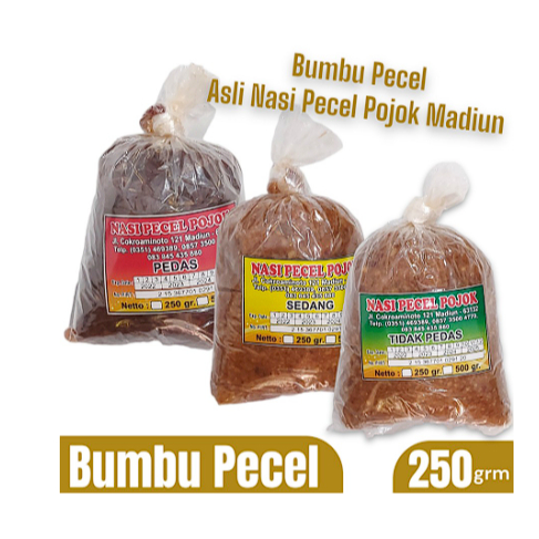 

Sambel Pecel Madiun Asli Warung Nasi Pecel Pojok 250 gram