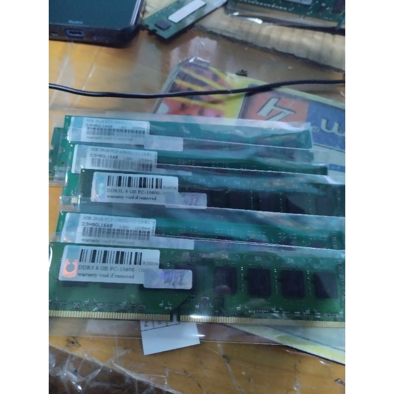 memory ram PC V-Gen ddr3 8gb pc10600 1333mhz