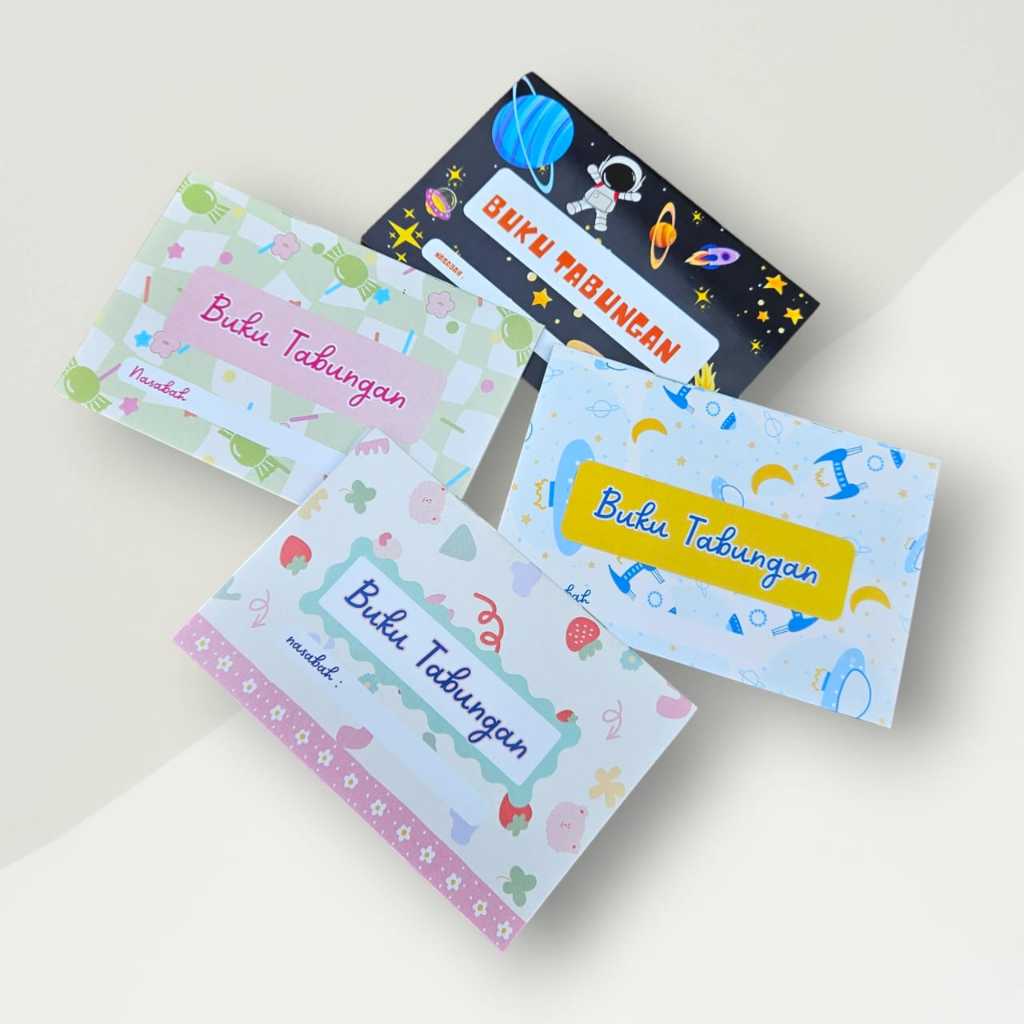 BUKU TABUNGAN/TABUNGAN/BUKU TABUNGAN ANAK/BUKU TABUNGAN SEKOLAH/CATATAN MENABUNG/PULP.CO