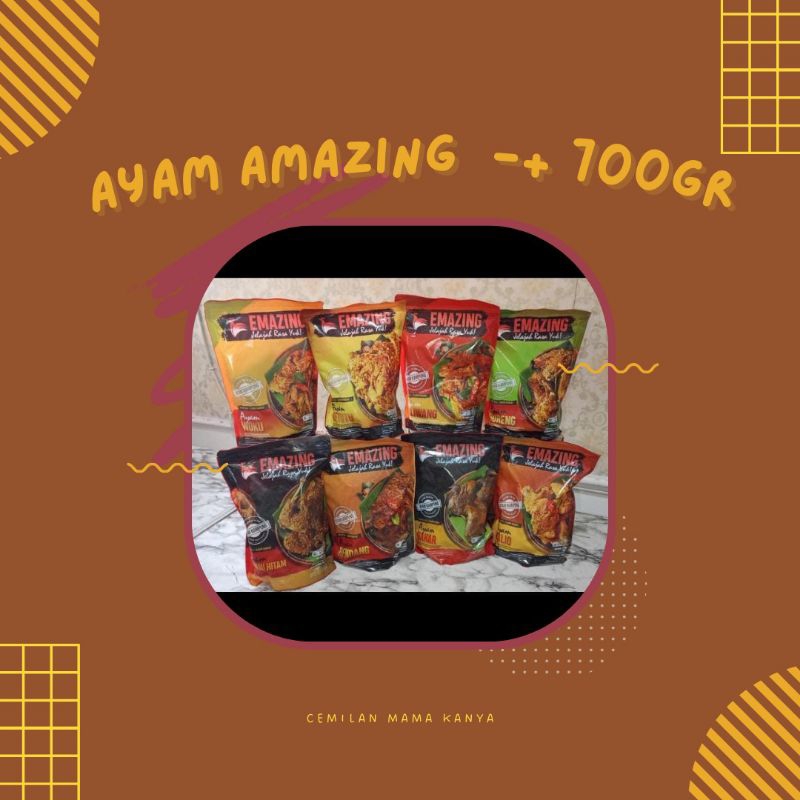 

MENU AYAM AMAZING -+700GR