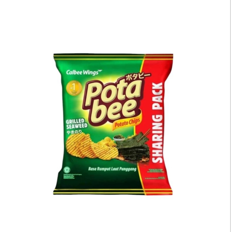 

Potabee Reg Keripik Kentang Grilled Seaweed 120g