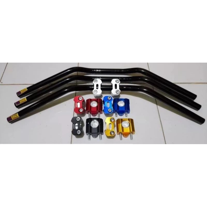 RB Setang Stir RZR Model Roadrace Pnp Satria F150 Satria Fu Injeksi Set Raiser Dudukan Stang