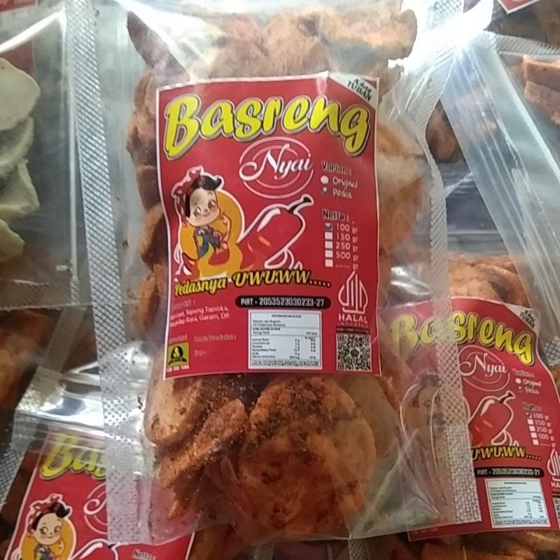 

Basreng 125Grm Gurih Renyah Enak