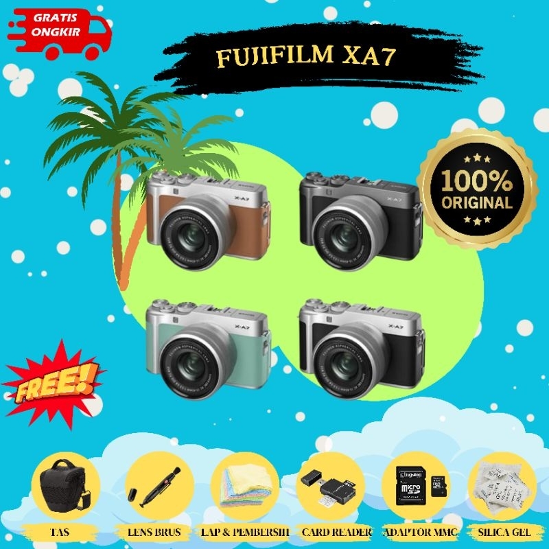 Fujifilm X-A7 kit 16-50mm OSS / FUJIFILM XA7 FULLSET