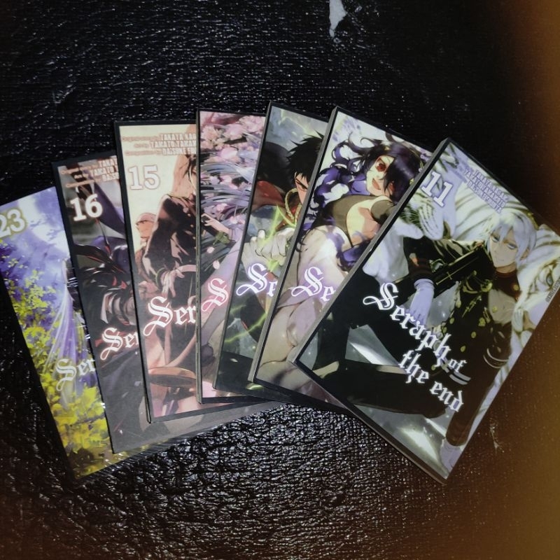 Komik Seraph of The end 11-16 Dan 23 (bonus New)