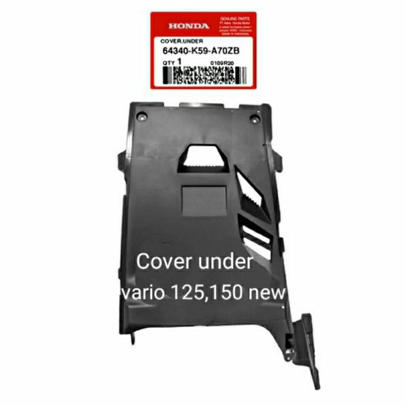 cover under vario 125 150 led new.64340K59A70ZB.original ahm