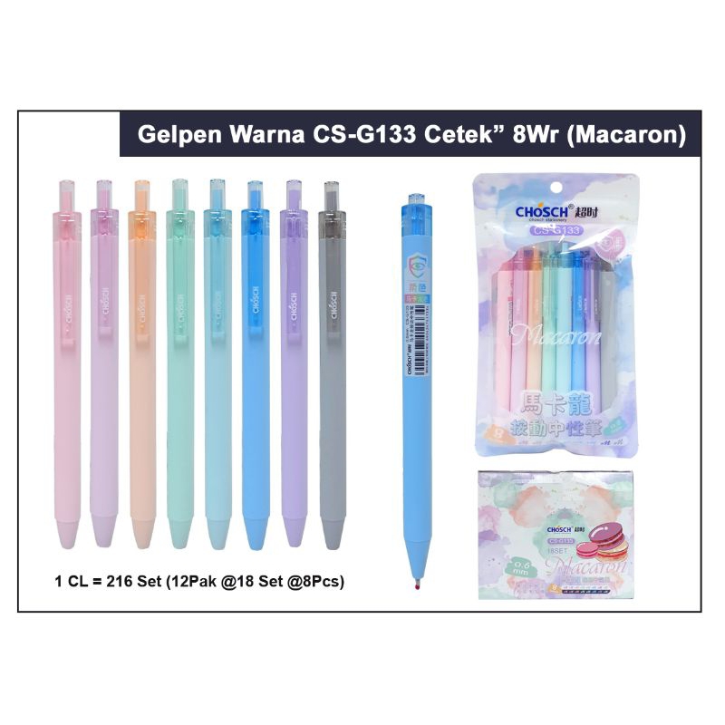 

Ballpen Gel Wr CS G133