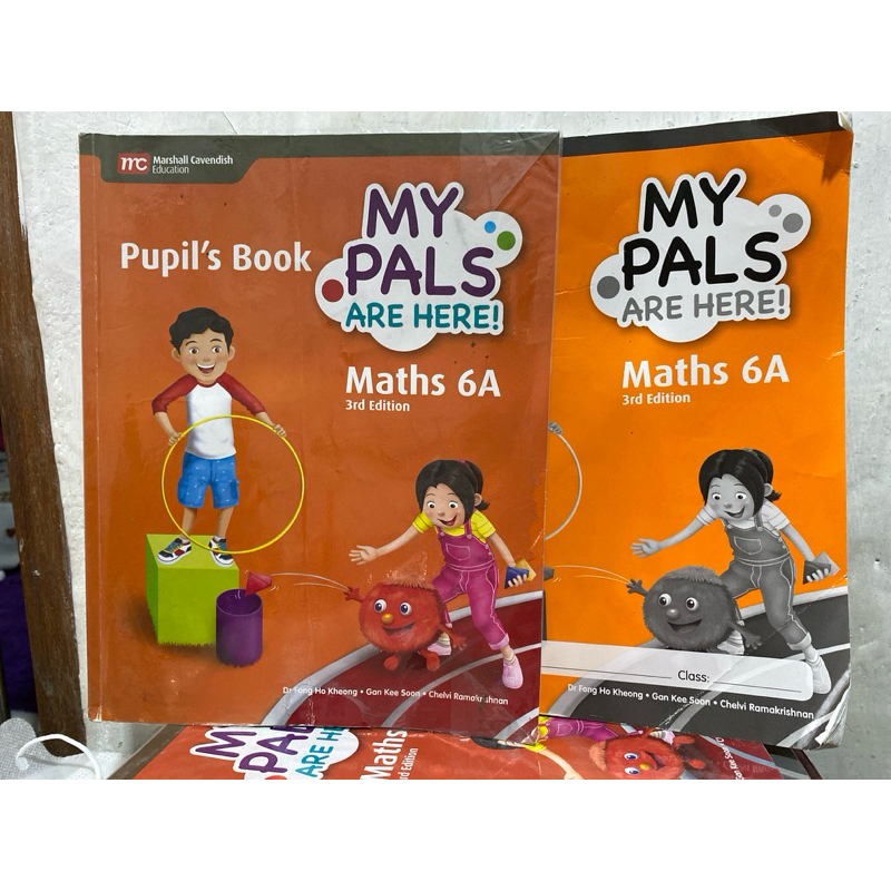 MY PALS HERE MATHS 6A PUPILS BOOK, WORKBOOK