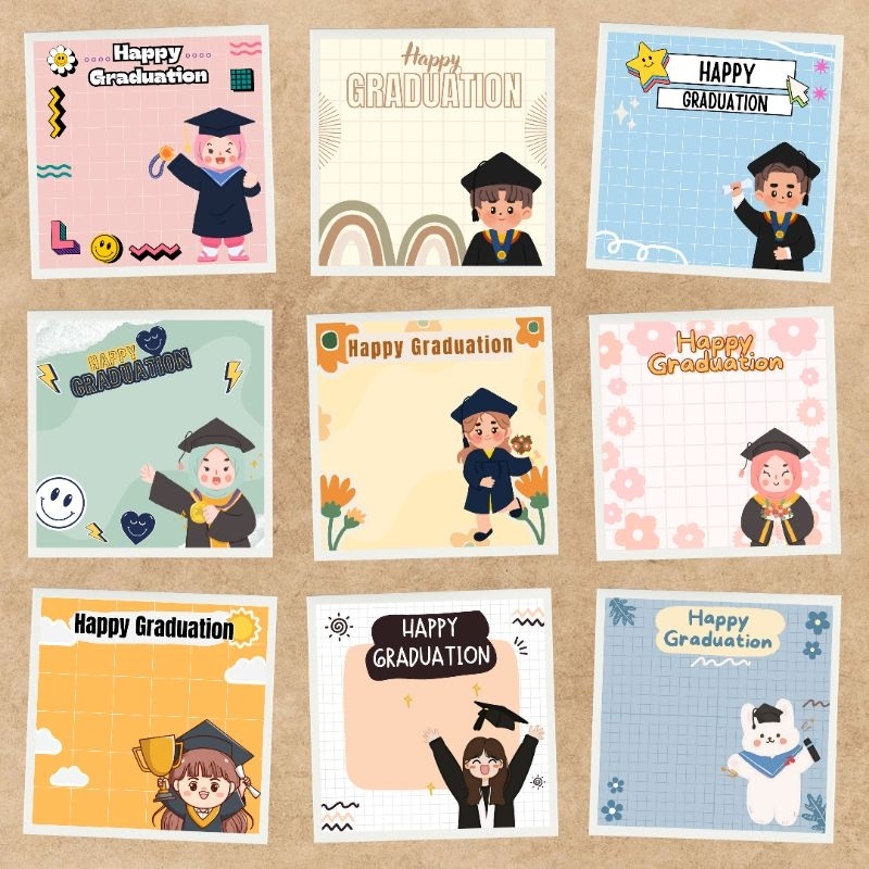 

Alas kertas mini gift bingkisan wisuda (alas packaging minigift kado wisuda)