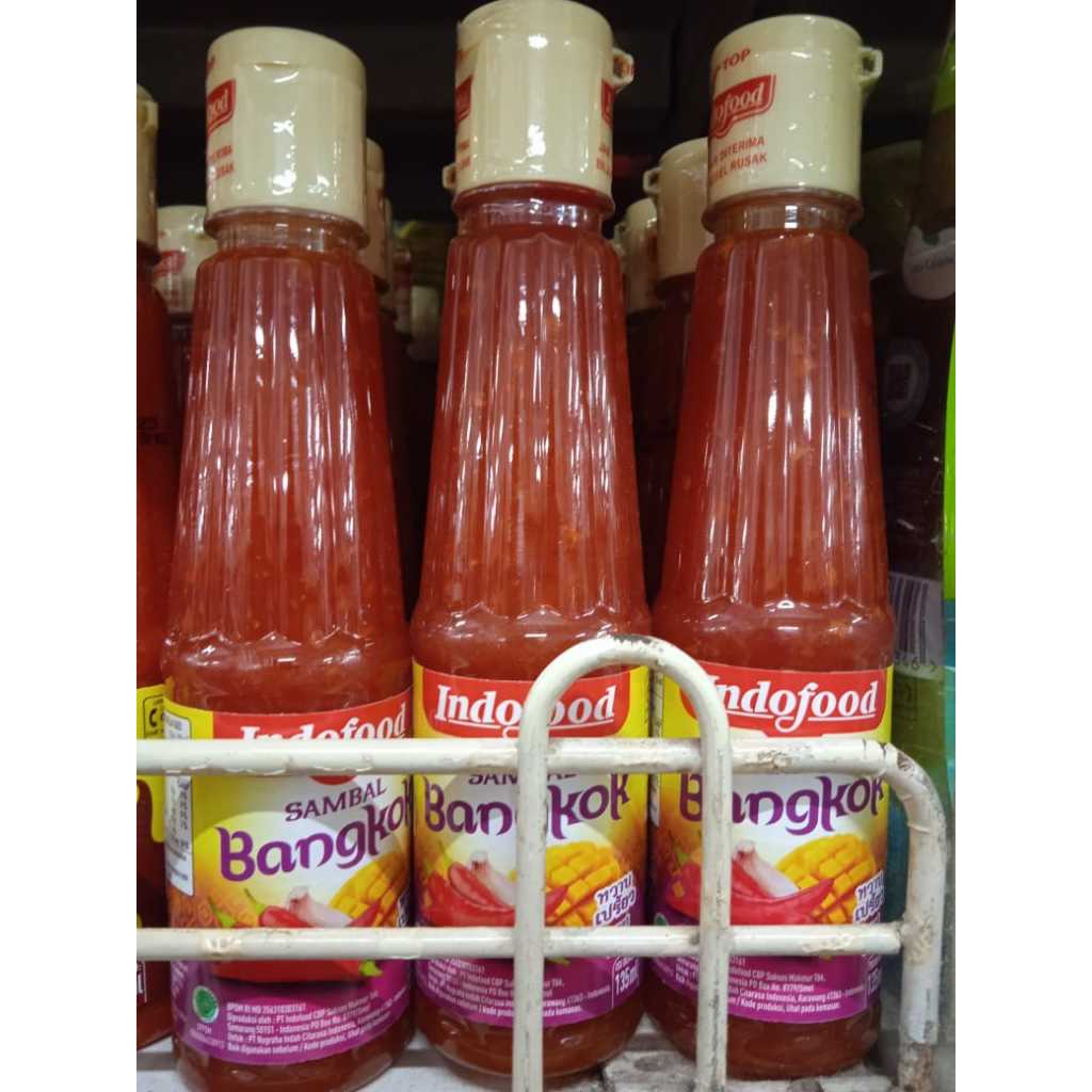 

Saos Indofood Sambal Bangkok 135ml Botol