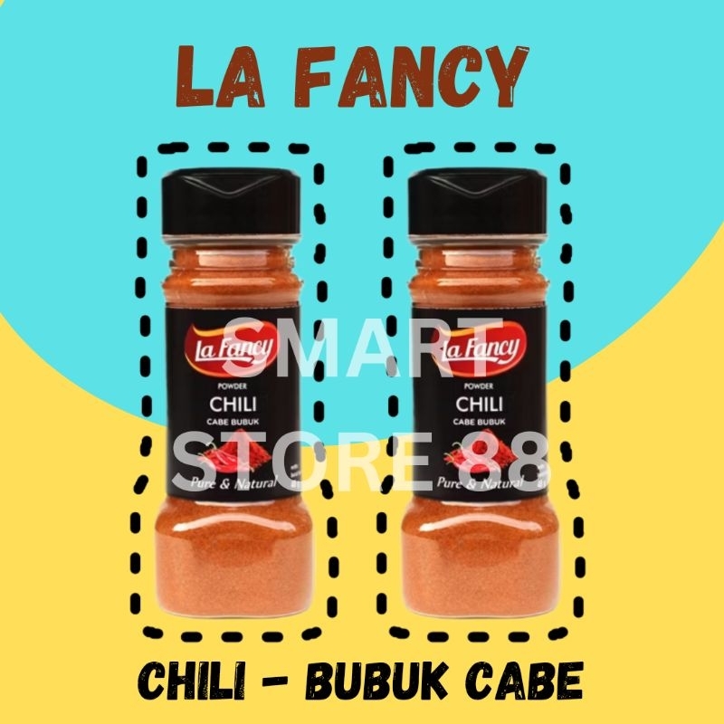 

LA FANCY CHILI POWDER | LA FANCY CABE BUBUK | LAFANCY CABAI BUBUK 48gram