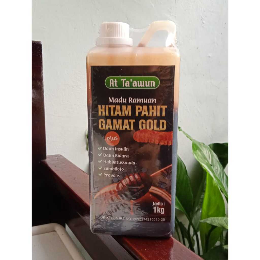 

Madu Pahit AL TA'AWUN Madu HItam herbal Penurun Kadar Gula Tinggi Diabetes Asam Urat Nyeri Sendi 1kg