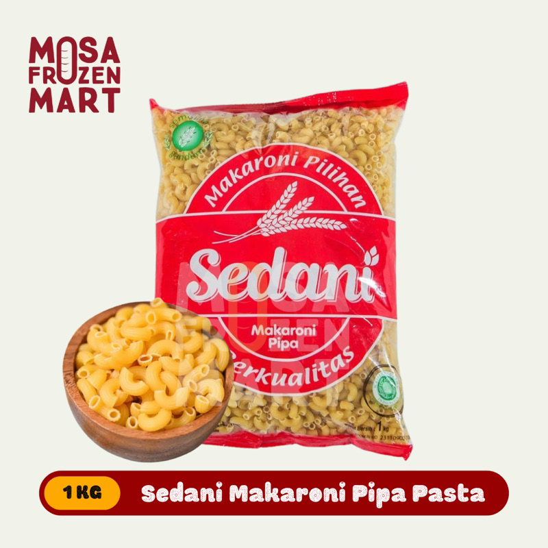 

Sedani Makaroni Pipa Pasta 1 Kg