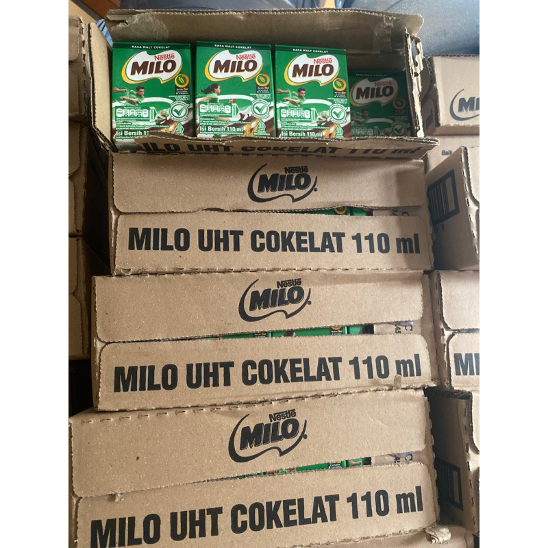 

susu milo 110 ml coklat 1 duz