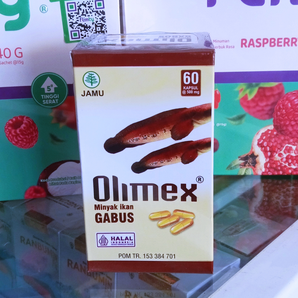 OLIMEX MINYAK IKAN GABUS ORIGINAL