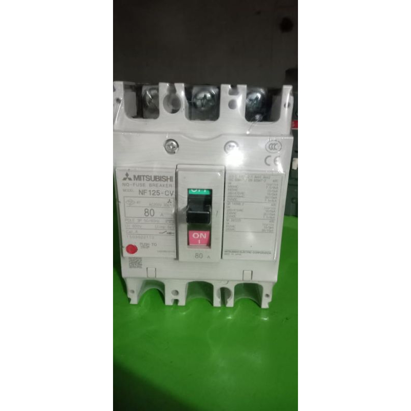 mccb 80a Mitsubisi alat oanel