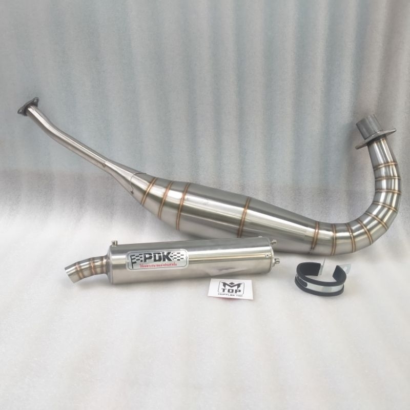 Knalpot Satria 2 Tak Satria Hiu Satria Lumba Satria 2tak Pdk Kolong Stainlis