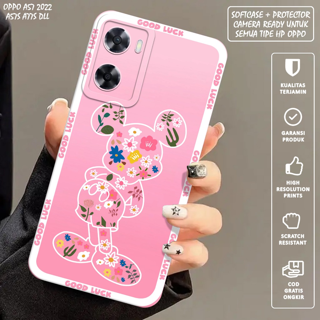 CASE OPPO A57 A57S A77S - Case Hp Oppo A57 A57S A77S - Softcase Oppo A57 A57S A77S (HOLOGRAM) Case P