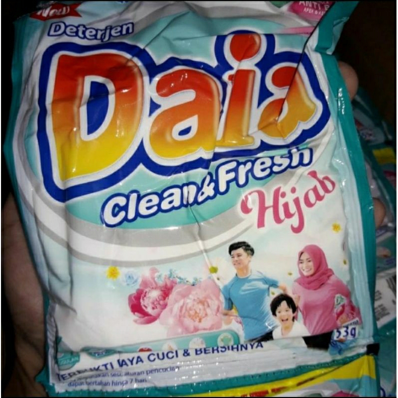 daia sachet rencengan isi 6