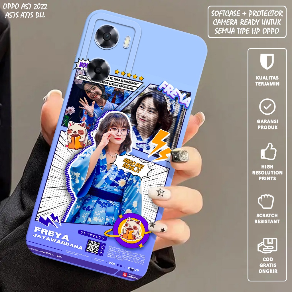 CASE OPPO A57 A57S A77S - Casing Hp Oppo A57 A57S A77S - Softcase Oppo A57 A57S A77S Motif (JKT 48) 