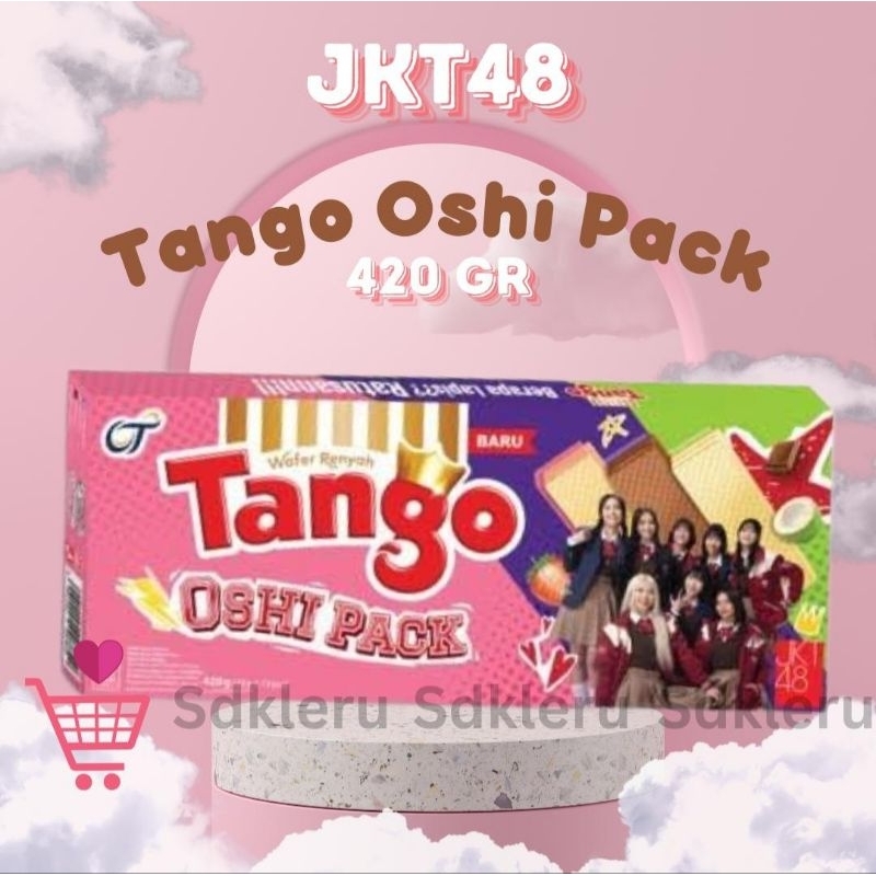 

Tango Wafer King Size Oshi Pack JKT48 isi 12pcs 420G dan Choco Hazelnut 520G