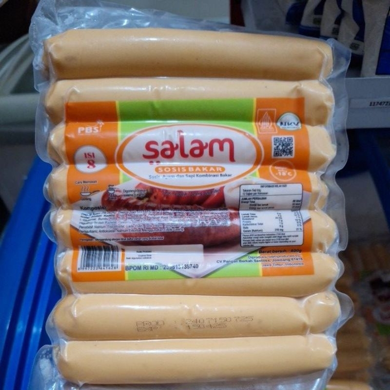

Salam Sosis Bakar 500gr isi 8