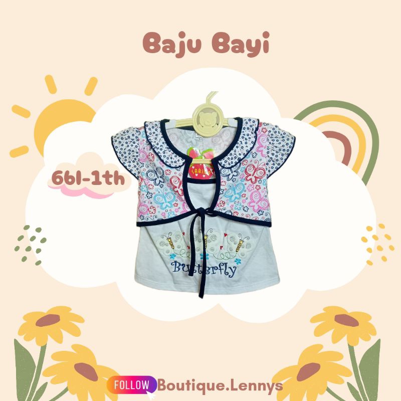 BAJU ANAK EX RAMAYANA MALL KAOS BAYI CANTIK