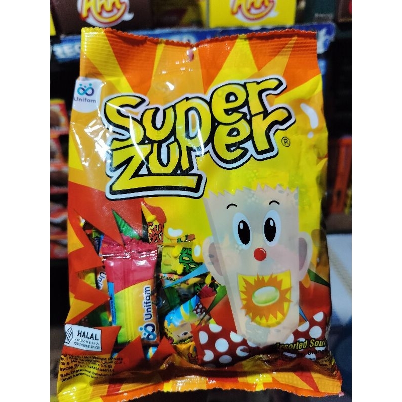 

Permen Super Zuper ( 1 Bungkus isi 40 Pcs )