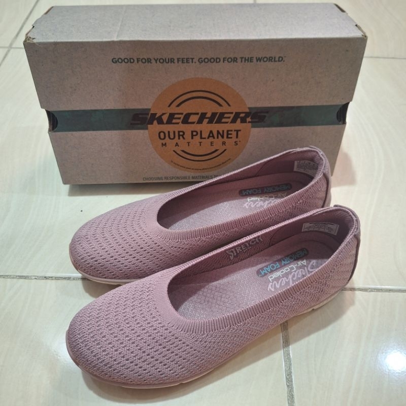 Skechers BE-COOL Women's Sneakers - Mauve Sneakers Sepatu Wanita Fashion Original Asli 100% New Baru