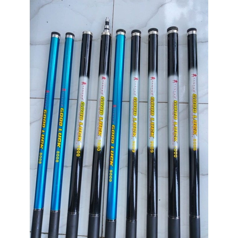 Tegek Bendera Sholawatan / Stik Joran Bendera Giant Flagh Untuk Sholawat Ukuran 12 meter 10 meter 9 