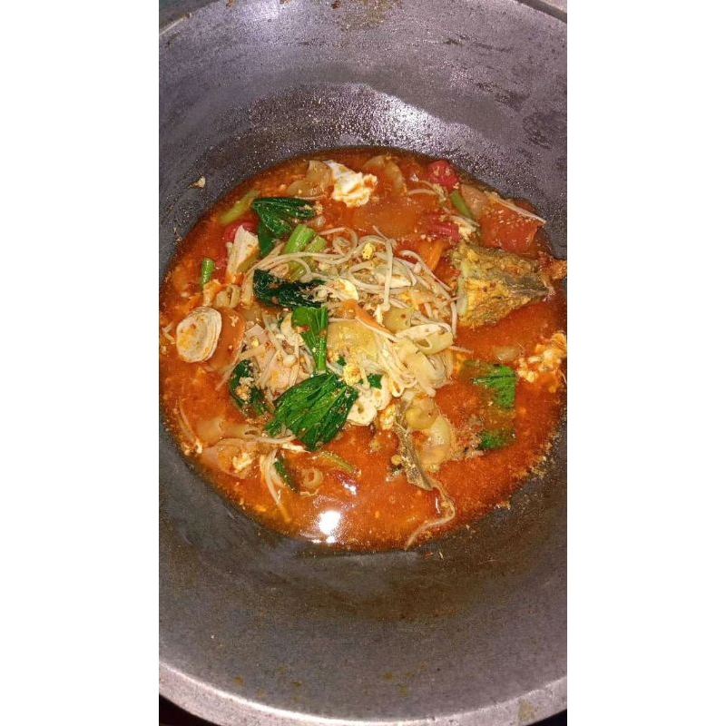 

Bacitul (baso aci tulang rangu) enak pedas poolll.