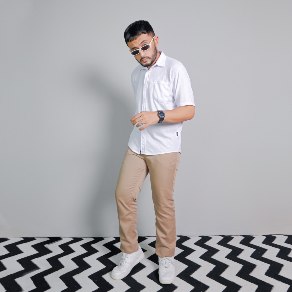 KEMEJA LENGAN PENDEK/ATASAN/KEMEJA/KEMEJA PENDEK KEMEJA PIQUE