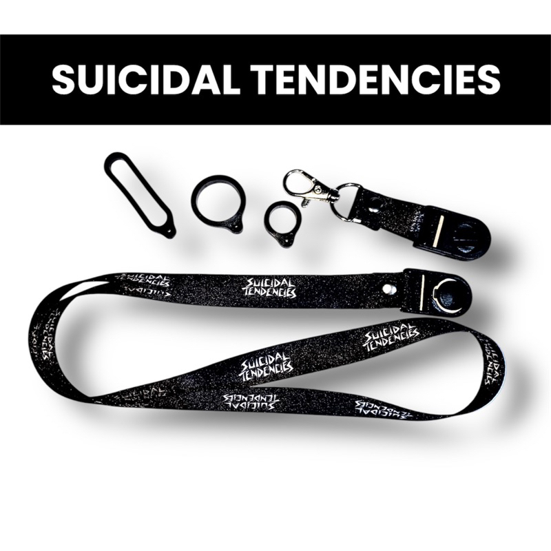 

SUICIDAL TENDENCIES LANYARD PREMIUM GANTUNGAN HP GANTUNGAN KUNCI
