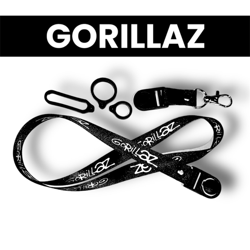

GORILLAZ LANYARD PREMIUM GANTUNGAN HP GANTUNGAN KUNCI