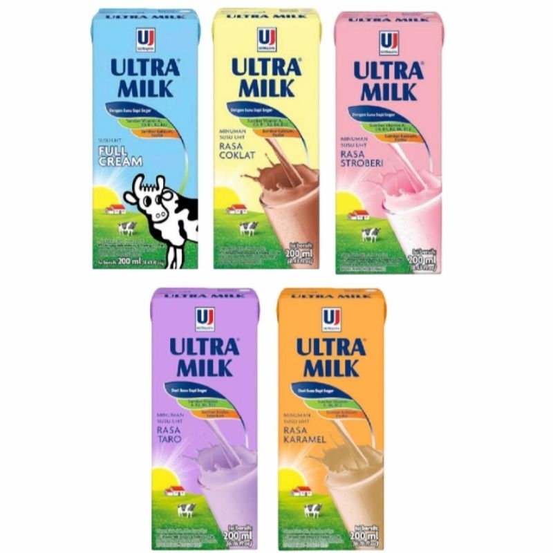 

[ 200 ML ] Susu uht Ultra Full Cream