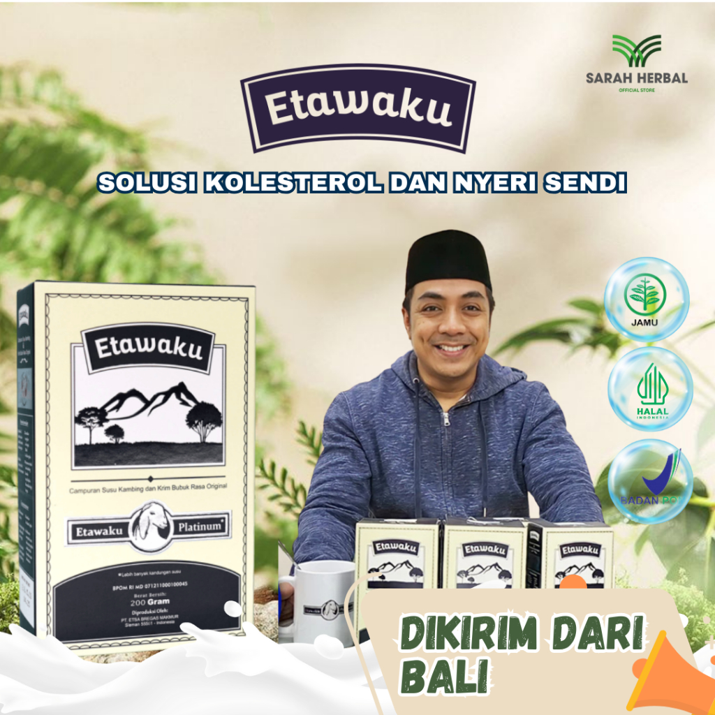 

ETAWAKU Susu Kambing Etawa Mengatasi Masalah Kolesterol dan Nyeri Sendi Dikirim dari Bali