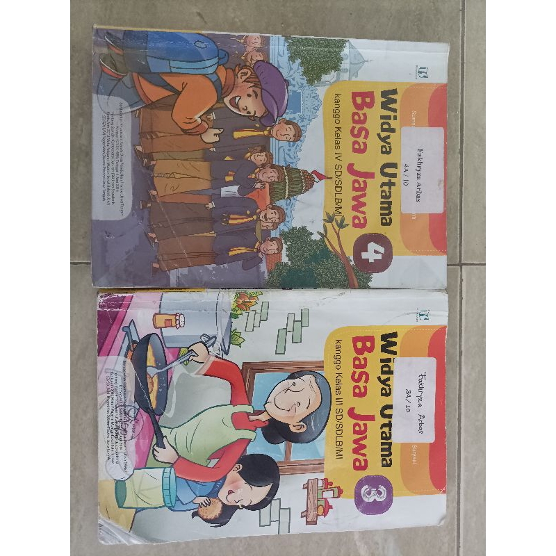 

Buku Bahasa Jawa Widya Utama kls 3&4 Tiga Serangkai