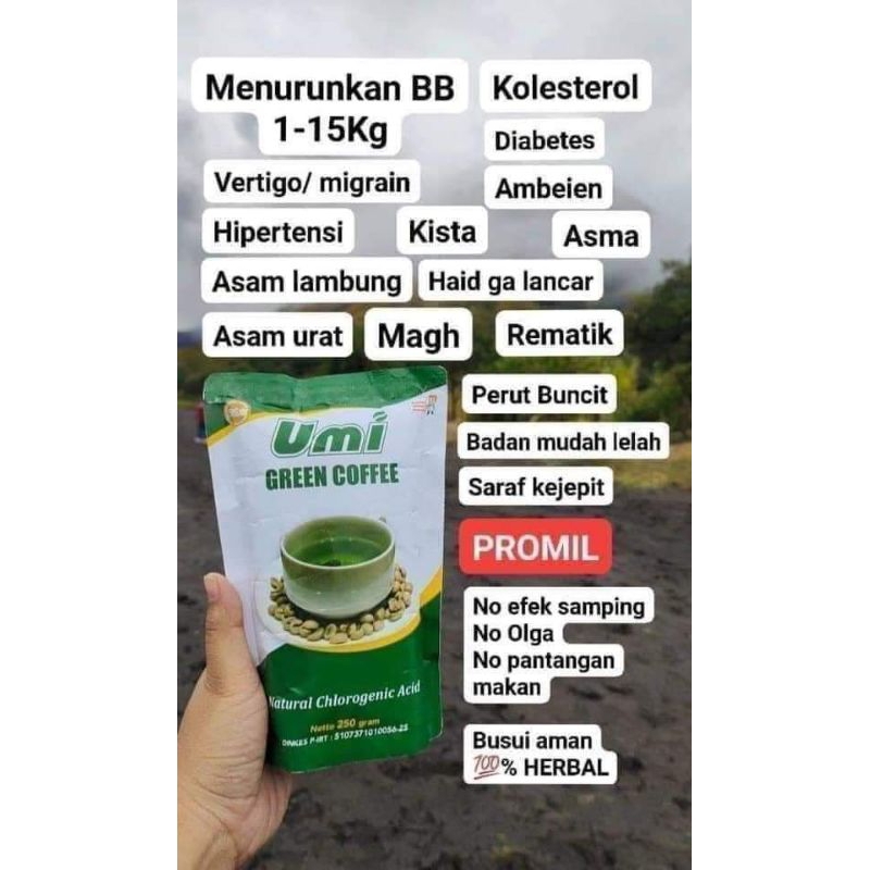 

(BISA COD) Umi Green Coffee/ Ugc/ Pelangsing Herbal/ Promil/ Busui