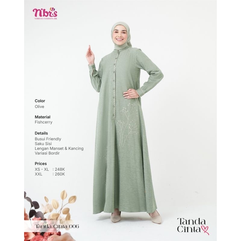 Nibras Gamis Tanda Cinta 006
