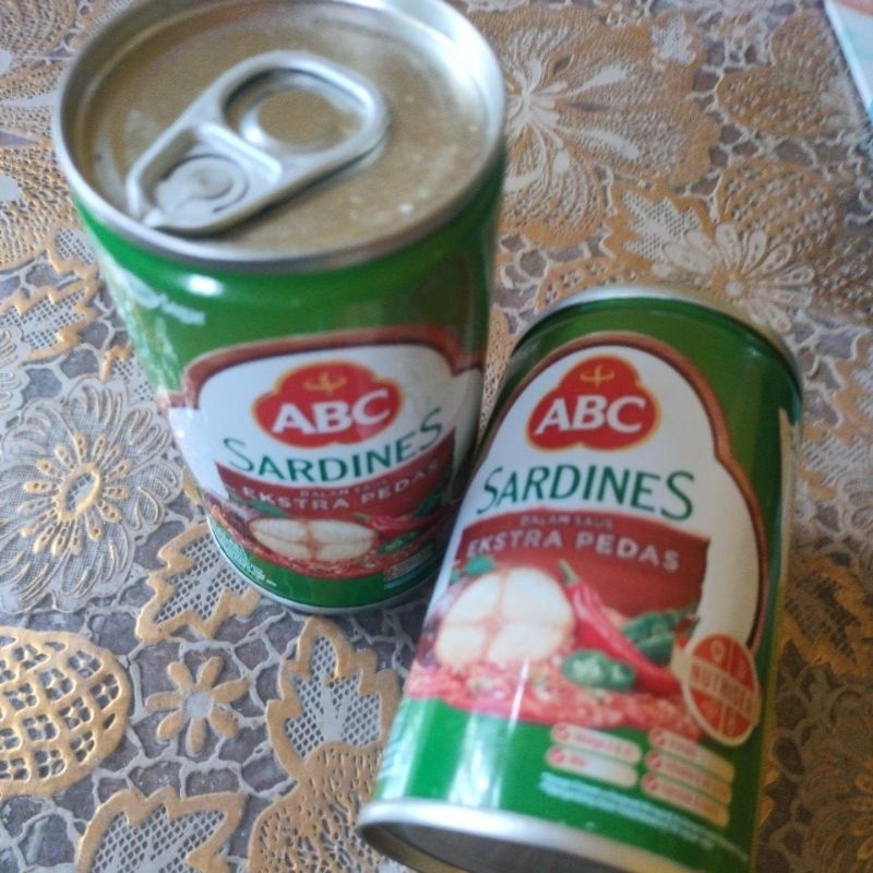 

abs sardines ekstra pedas 155g by 1 get 1