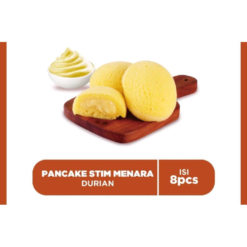 

pancake durian dan coklat isi 8 menara bireuen