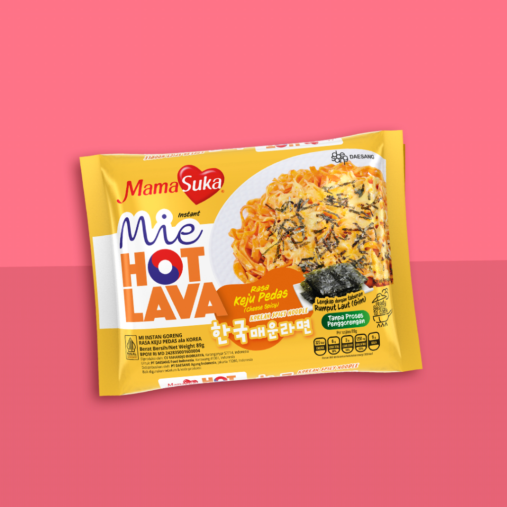 

mamasuka mie lava keju pedas 89gr