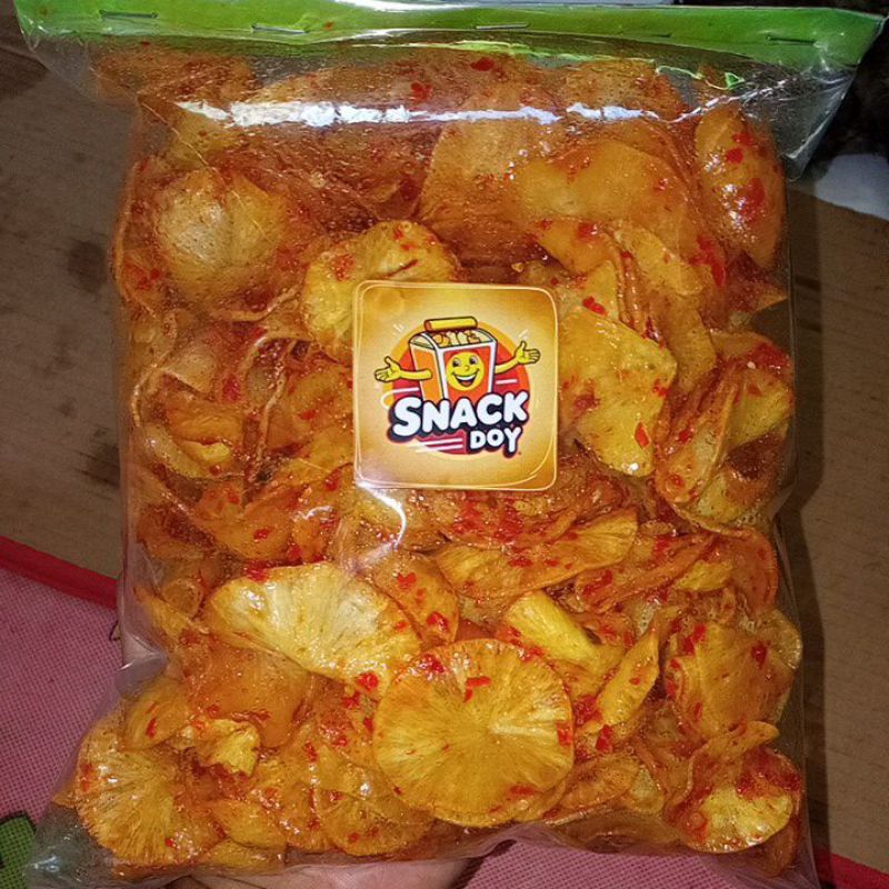 

500g Keripik Singkong Bumbu Rujak (Rasanya Manis, Pedes, Asin, Gurih, Asem)