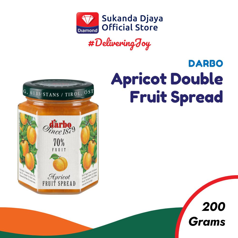 

Darbo Apricot Double Fruit Spread 200 Gr