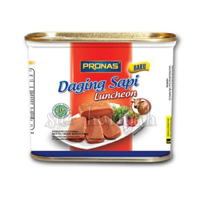 

pronas beef luncheon 340gr